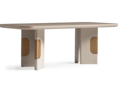 Modern Dining table Table Dining room table Wood Dining corner Beige Dining room Design